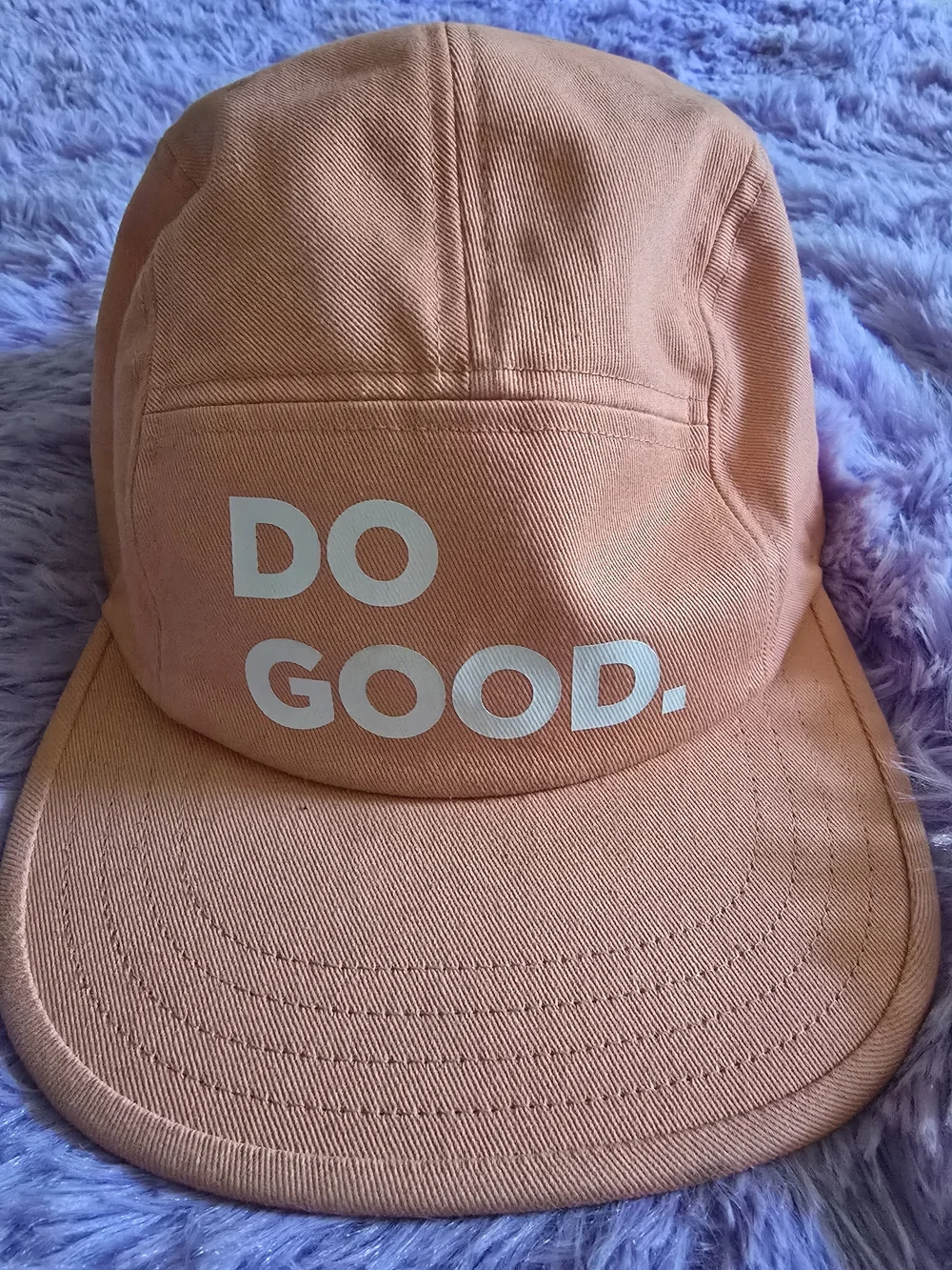 cotopaxi Peach 'DO GOOD.' Five-Panel Hat